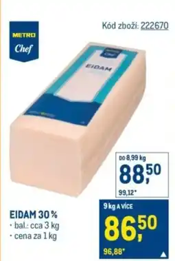 Makro Eidam 30% nabídka