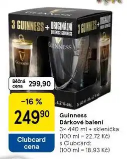 Tesco Guinness Darkové balení nabídka