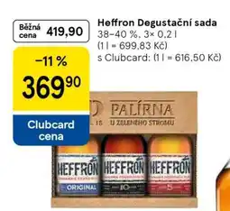 Tesco HEFFRON DEGUSTAČNÍ SADA nabídka
