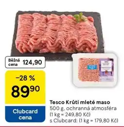 Tesco Tesco Krůtí mleté maso nabídka