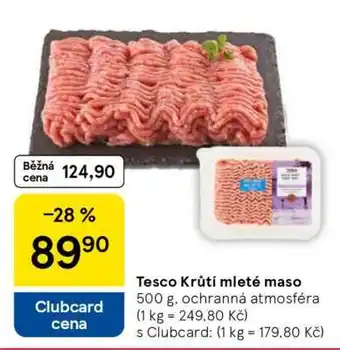 Tesco Tesco Krůtí mleté maso nabídka