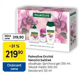 Tesco Palmolive Orchid Vánoční balíček nabídka