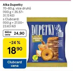 Tesco Alka Dupetky nabídka