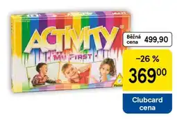 Tesco Activity My First nabídka