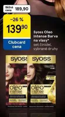 Tesco Syoss Oleo Intense barva na vlasy nabídka
