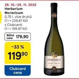 Tesco Herbarium Moravicum nabídka