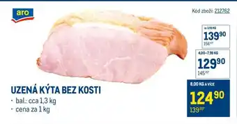 Uzená kýta bez kosti