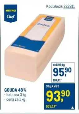 Makro Gouda 48% nabídka