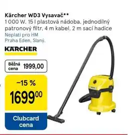 Tesco Kärcher WD3 Vysavač nabídka