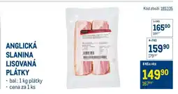 Makro ANGLICKÁ SLANINA LISOVANÁ PLÁTKY nabídka