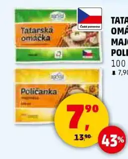 Penny Market Tatarská omáčka / Poličanka nabídka