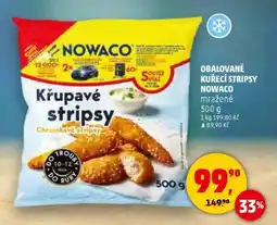 Penny Market OBALOVANÉ KUŘECÍ STRIPSY NOWACO nabídka