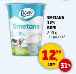 Penny Market SMETANA 12% BONI nabídka