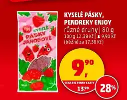 Penny Market Kyselé pásky, pendreky Enjoy nabídka