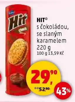 Penny Market HIT s čokoládou, se slaným karamelem 220 g nabídka