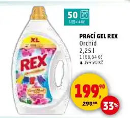 Penny Market PRACÍ GEL REX Orchid nabídka