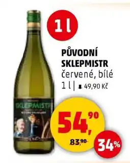 Penny Market PŮVODNÍ SKLEPMISTR červené, bílé nabídka