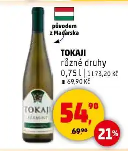 Penny Market Tokaji různé druhy nabídka