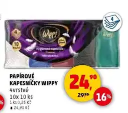 Penny Market PAPÍROVÉ KAPESNÍČKY WIPPY nabídka