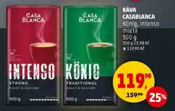 Penny Market KÁVA CASABLANCA König, Intenso nabídka