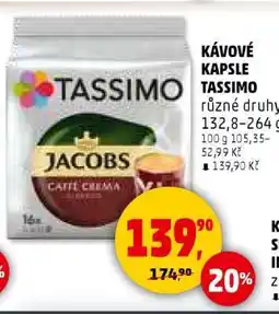 Penny Market Kávové kapsle Tassimo nabídka