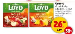 Penny Market ČAJ LOYD různé druhy nabídka