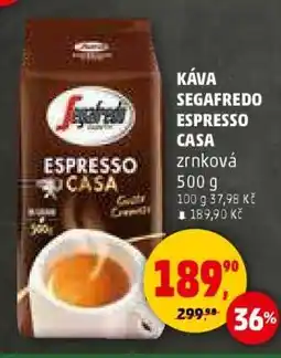 Penny Market KÁVA SEGAFREDO ESPRESSO CASA nabídka