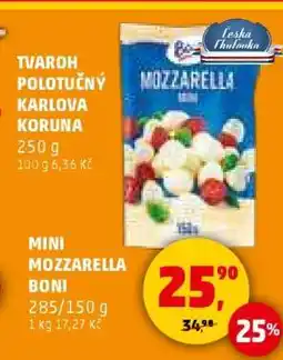 Penny Market MINI MOZZARELLA BONI nabídka