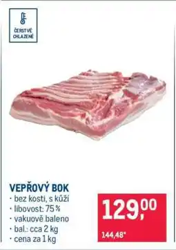 Makro Vepřový bok nabídka