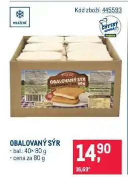 Makro Obalovaný sýr nabídka