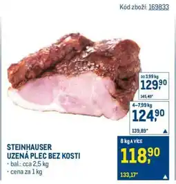 Makro STEINHAUSER UZENÁ PLEC BEZ KOSTI nabídka