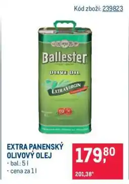 Makro Extra panenský olivový olej nabídka