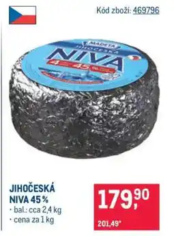 Makro Jihočeská niva 45% nabídka