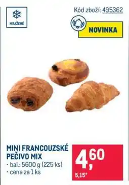 Makro MINI FRANCOUZSKÉ PEČIVO MIX nabídka