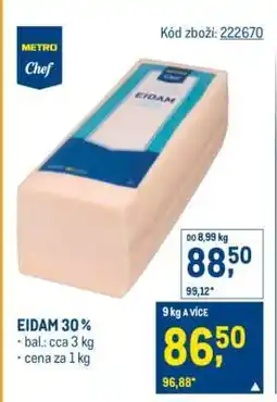 Makro Eidam 30 % nabídka