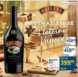 Makro Baileys nabídka