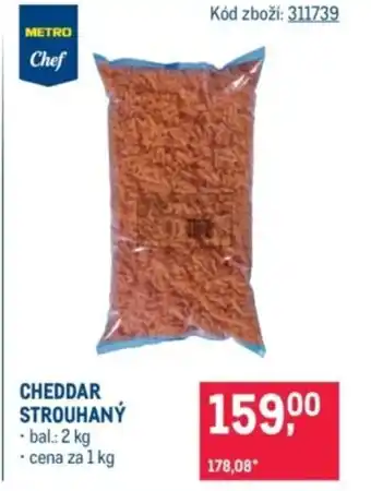 Makro Cheddar strouhaný nabídka