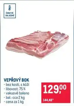 Makro Vepřový bok nabídka