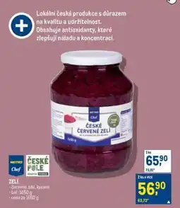 Makro ČESKÉ ČERVENÉ ZELÍ nabídka