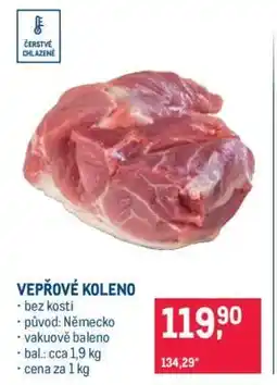 Makro Vepřové koleno nabídka