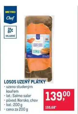 Makro Losos uzený plátky nabídka