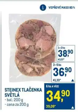 Makro STEJNEX TLAČENKA SVĚTLÁ nabídka