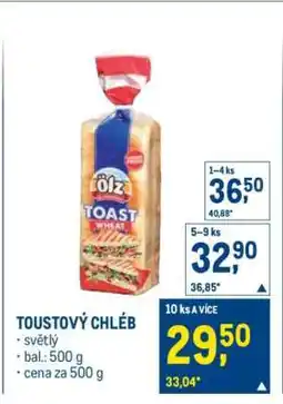 Makro TOUSTOVÝ CHLÉB nabídka