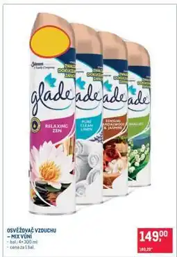 Makro OSVĚŽOVAČ VZDUCHU – MIX VŮNÍ nabídka