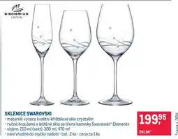 Makro SKLENICE SWAROVSKI nabídka