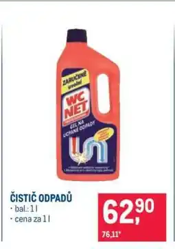 Makro Čistič odpadů nabídka