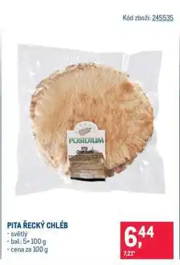 Makro Pita řecký chléb nabídka
