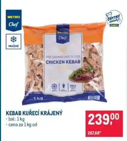 Makro KEBAB KUŘECÍ KRÁJENÝ nabídka