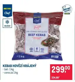 Makro KEBAB HOVĚZÍ KRÁJENÝ nabídka
