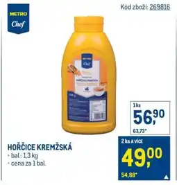 Makro HOŘČICE KREMŽSKÁ nabídka